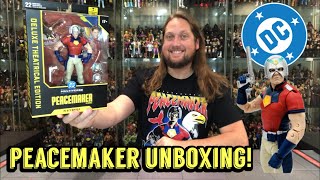 Peacemaker DC McFarlane Collectors Edition Unboxing &amp; Review!