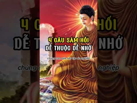4 Câu Sám Hối Dễ Thuộc Dễ Nhớ