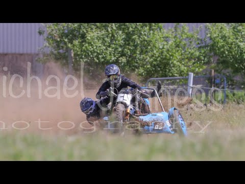 Grasstrack Sidecar Race Onboard - Tallington GTC