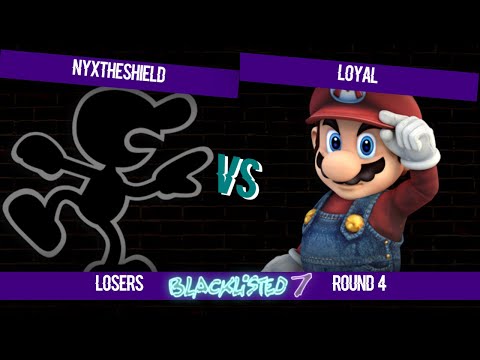 Blacklisted 7 LR4 - NyxTheShield (Mr. Game & Watch) vs Rectify | LoyaL (Mario, Sonic, C. Falcon)