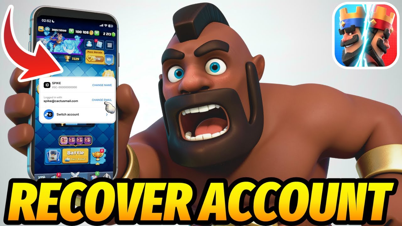 How to Recover Your Clash Royale Account | Step-by-Step Tutorial