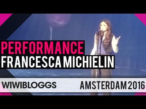 Francesca Michielin Italy 2016 "No Degree of Separation" LIVE at Eurovision in Concert | wiwibloggs