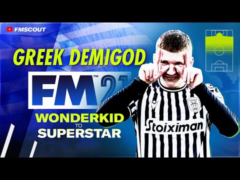 WORLD CLASS Winger Wonderkid - The Greek MESSI? | FM21 Wonderkid To Superstar