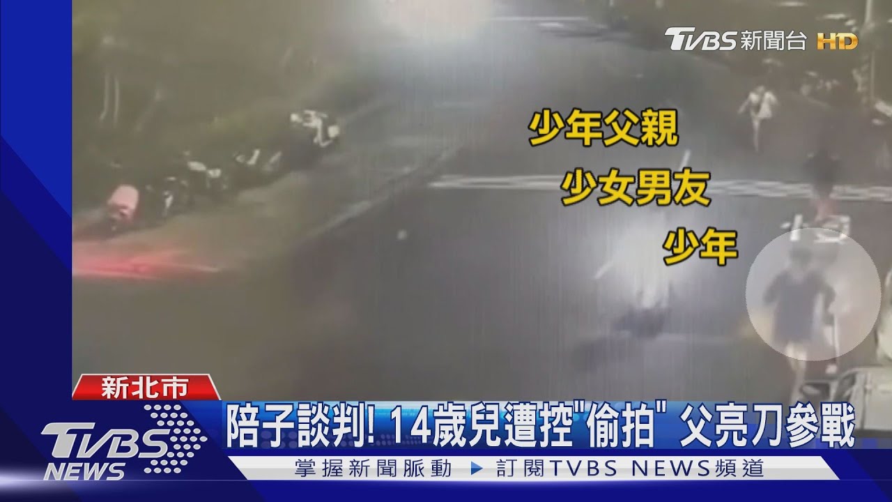陪子談判!14歲兒遭控「偷拍」 父亮刀參戰