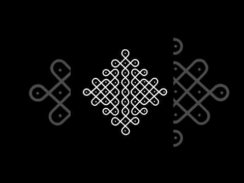 9 dots easy kolam/#shortsvideo/#sikkukolam/#shorts/#kambikolam