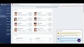 Accessing the Report Card through the Aeries Portal