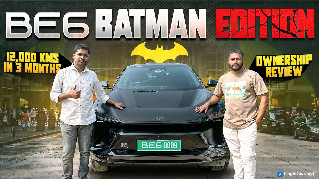 Cancelled Mercedes EV for THIS! 🤯 Mahindra BE6 Batman Edition (Unit 609 & VIP #0609)