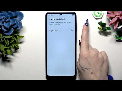 How to Enable Text Corrections on SAMSUNG Galaxy A07