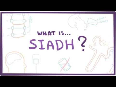 Syndrome of inappropriate antidiuretic hormone (SIADH)