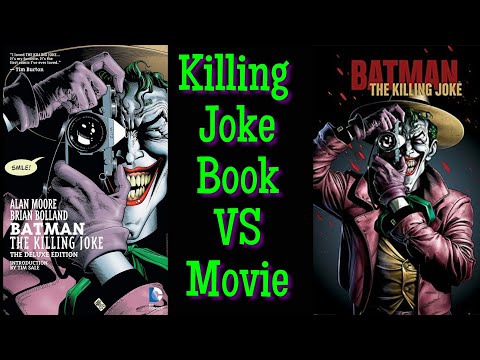 Batman: The Killing Joke Book VS The Movie