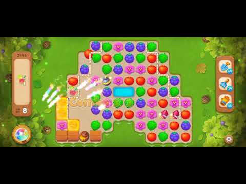 Gardenscapes Level 2446 #androidgameplay #tranding #gardenscapesgame #viral #game