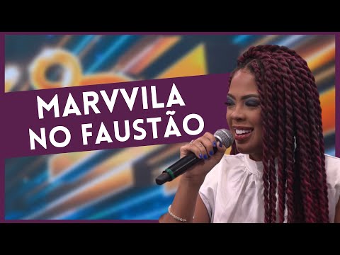 Marvvila agita auditório do Faustão com "A Pagodeira"