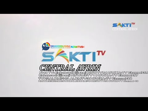 NDWTV Sakti TV Central Avrin EnhancedNijisanji NDWTV84 Central Avrin New Ident (July 6 2025)
