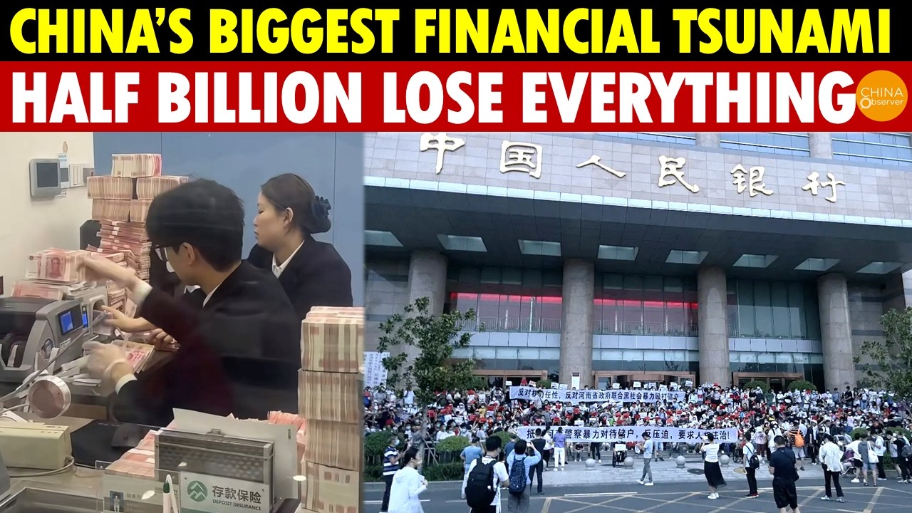 China’s Biggest Financial Tsunami: Half Billion Savers Could Lose Everything In August