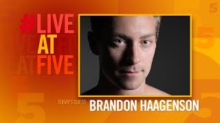 Broadway.com #LiveatFive with Brandon Haagenson of AFTERGLOW