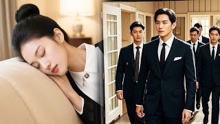 Waiter accidentally fell asleep in guest room.CEO walked in and fell in love with her at first sight