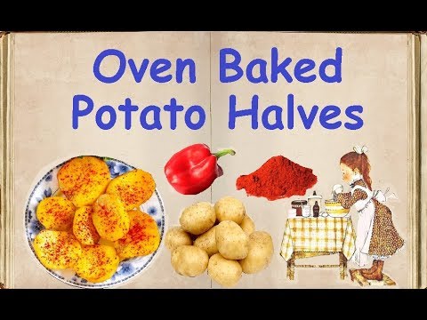 Oven Baked Potato Halves / Book of recipes / Bon Appetit