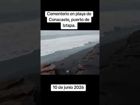 cementerio en playa iztapa Escuintla