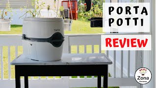 THETFORD Porta Potti ❤️ Portable Toilet ⭐️ FULL REVIEW ⭐️