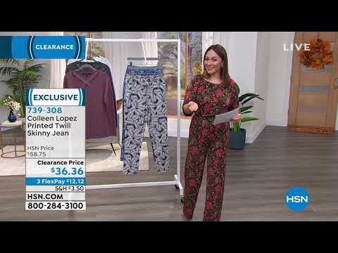 HSN | Colleen Lopez Collection Clearance 09.21.2021 - 07 AM