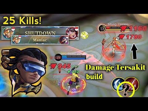 25 Kills + SAVAGE!! Bruno Hyper Gameplay - Damage one shot ~ MLBB