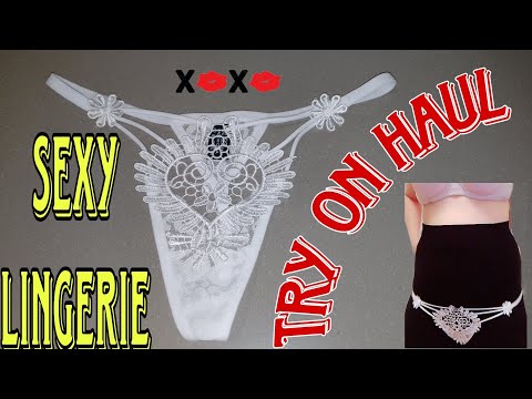 Sexy Tiny Micro See Through Bikini Lingerie TRY ON HAUL From Lazada #tryon #lazada #haul
