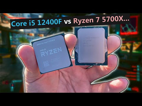 i5 12400F vs Ryzen 7 5700X