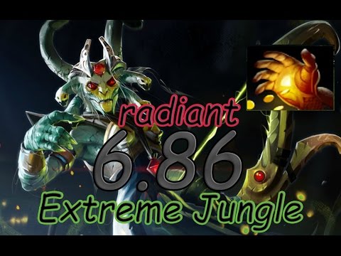 Dota 2 6.86 Jungle Radiant - Medusa Midas! 6:24 min