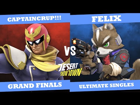 Desert Showdown 2 | Grand Finals - CaptainCRUP!!! (Captain Falcon) Vs. Felix (Fox)