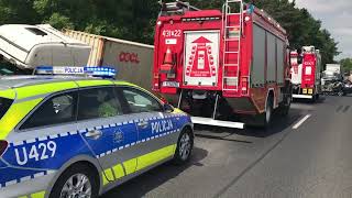 Wideo1: Wypadek na trasie Styca - Bielewo