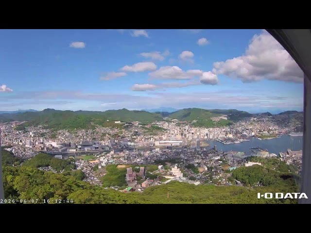 稲佐山展望台から望む長崎市内