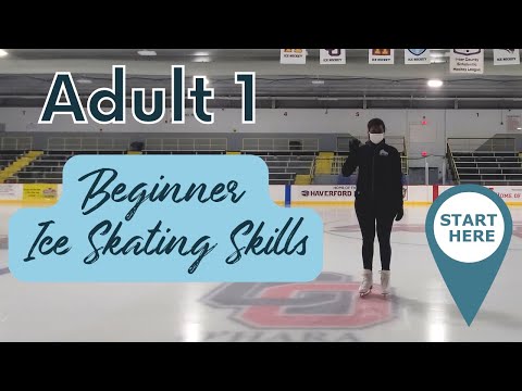 Ice Skating Basic Skills Tutorial - Adult Level 1 (Learn to Skate)