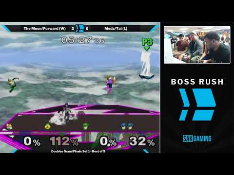 Boss Rush The Moon Doubles Grand Finals - The Moon/Forward (Green) vs Medz/Tai (Blue)