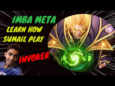 WATCH and LEARN THIS!! How SUMAIL play INVOKER so Beautifull and IMBA!! #dota2 #dota