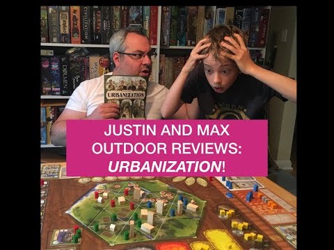 Urbanization Board Game Review: with Justin and Max!