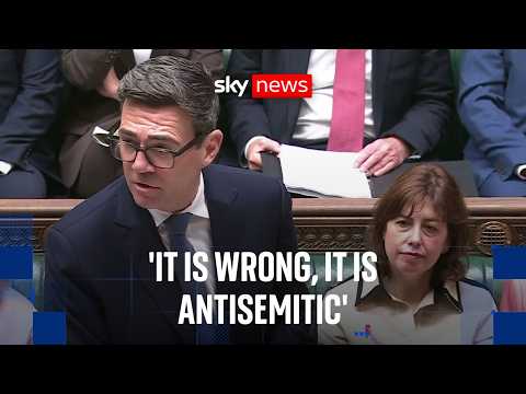 PMQs | Andy Burnham faces MPs' questions for third time
