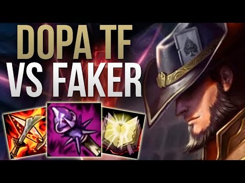 DOPA TWISTED FATE VS FAKER YASUO MID LANE! | CHALLENGER TF MID GAMEPLAY | Patch 9.19 S9