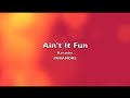 Ain't It Fun - Paramore (Karaoke/Instrumental ...