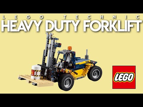 Vidéo LEGO Technic 42079 : Le chariot élévateur