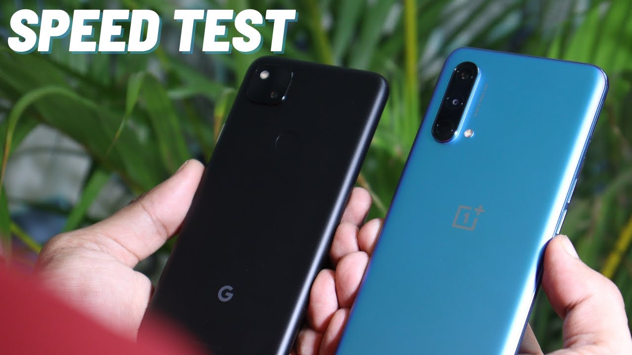 ONEPLUS NORD CE vs PIXEL 4A Speed test comparison Snapdragon 750G vs 730! Should you buy PIXEL 4A??