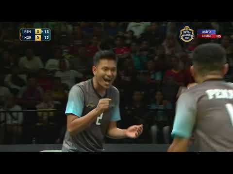 STL Champions Cup 2019 | Separuh Akhir : Penang Black Panthers lwn Korea Haechi | 2-0 | Astro Arena