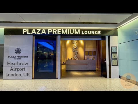 Plaza Premium Lounge em Londres Reino Unido - Aeroporto Internacional de Heathrow - LHR - Terminal 2