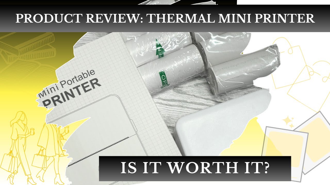 Product Review: Mini Thermal Printer | They may be cheap but are they worth it?