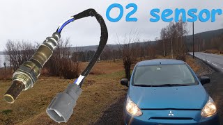 O2 sensor on 2015 Mitsubishi Mirage 1.0 Replacement, Live Data , Fuel Trims P0161 P0135 P0420 P2096