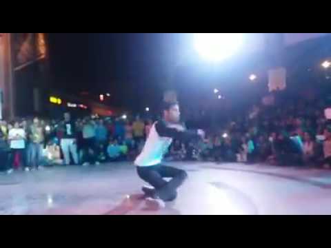 Shubham Tripathi battle freestyle at cyber hub 