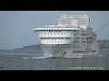 PONT AVEN Entering The Bay Of Santander ES Coming From Portsmouth GB 18 July 2018