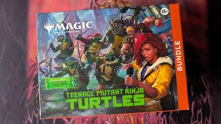 MTG Teenage Mutant Ninja Turtles Bundle Opening