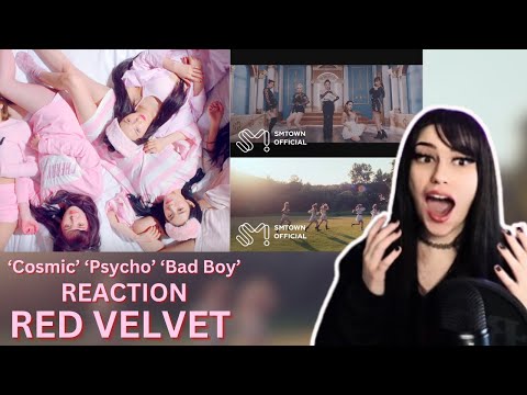 DISCOVERING RED VELVET! | 'Cosmic', 'Psycho', 'Bad Boy' MV REACTION!