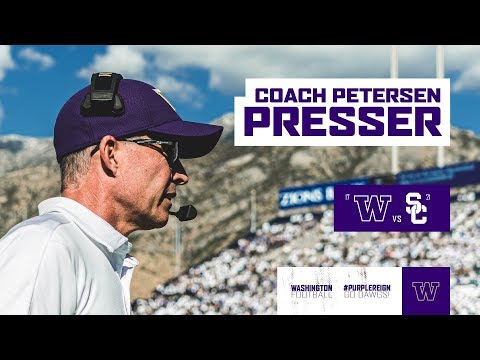 Football: Chris Petersen Press Conference (USC Week)