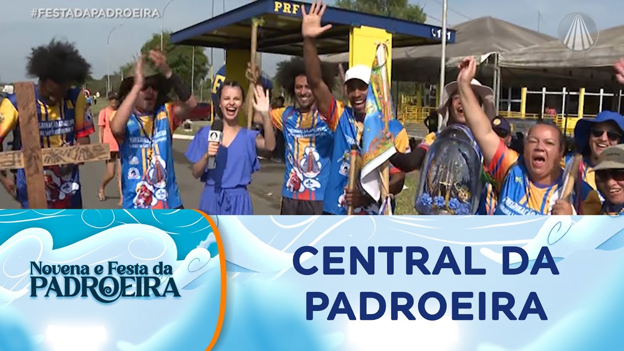 Central da Padroeira - Gratidão dos devotos na estrada e na casa da Mãe